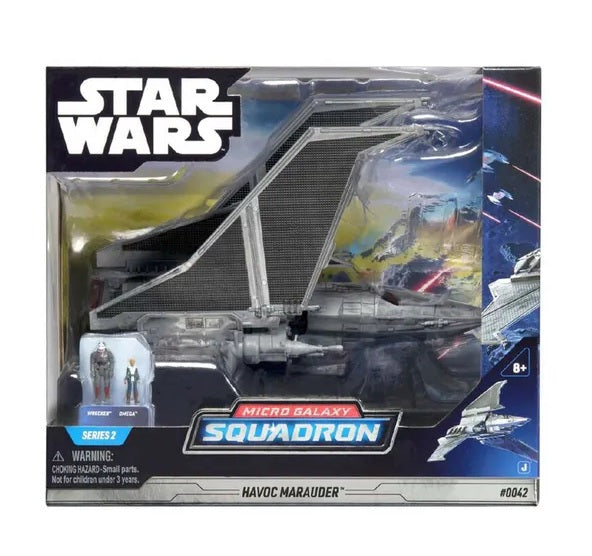 Star Wars - Micro Galaxy Deluxe Vehicle (8 Vehicle & Figure) - Havoc Maruder
