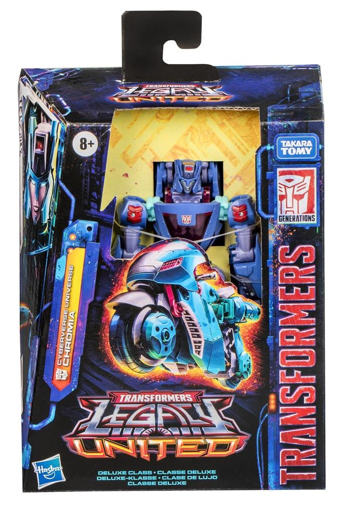 Transformers - Generations - Legacy United Deluxe Class (Cyberverse Universe Chromia)