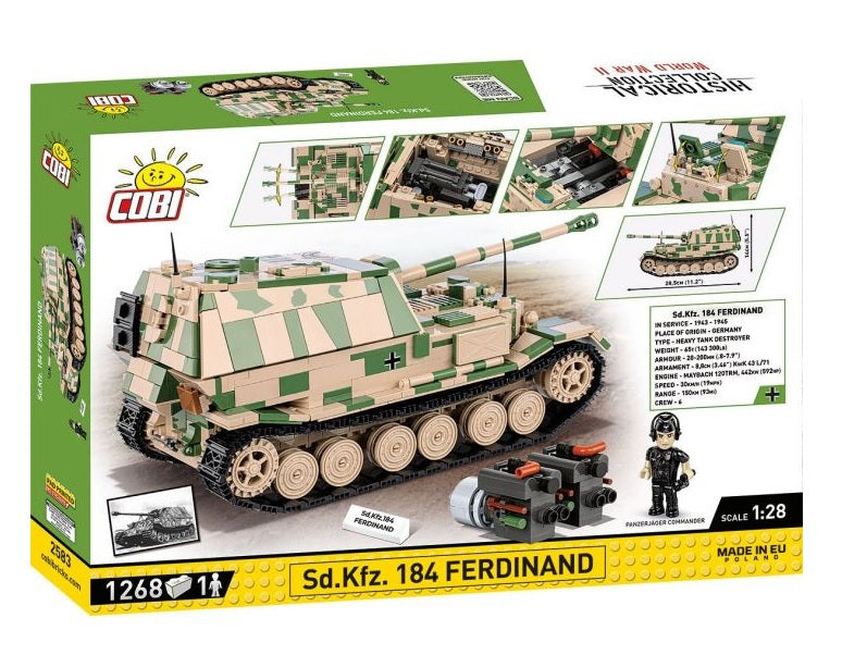 Cobi - World War II - Sd.Kfz 184 Ferdinand 1268 pcs