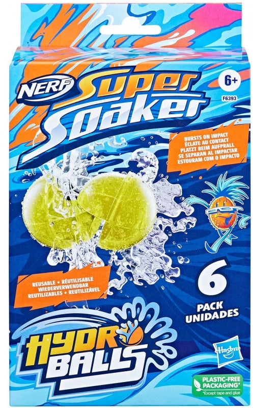 NERF - Super Soaker Hydro Balls (6 Pack) Toys