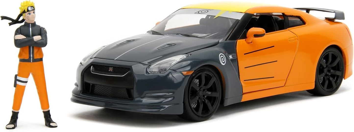 Jada - Naruto Shippuden 2009 Nissan GTR 1 -24 w/Naruto Die -Cast