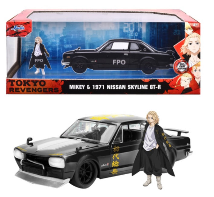 Jada - Tokyo Revengers 1971 Nissan 1 -24 Die -Cast