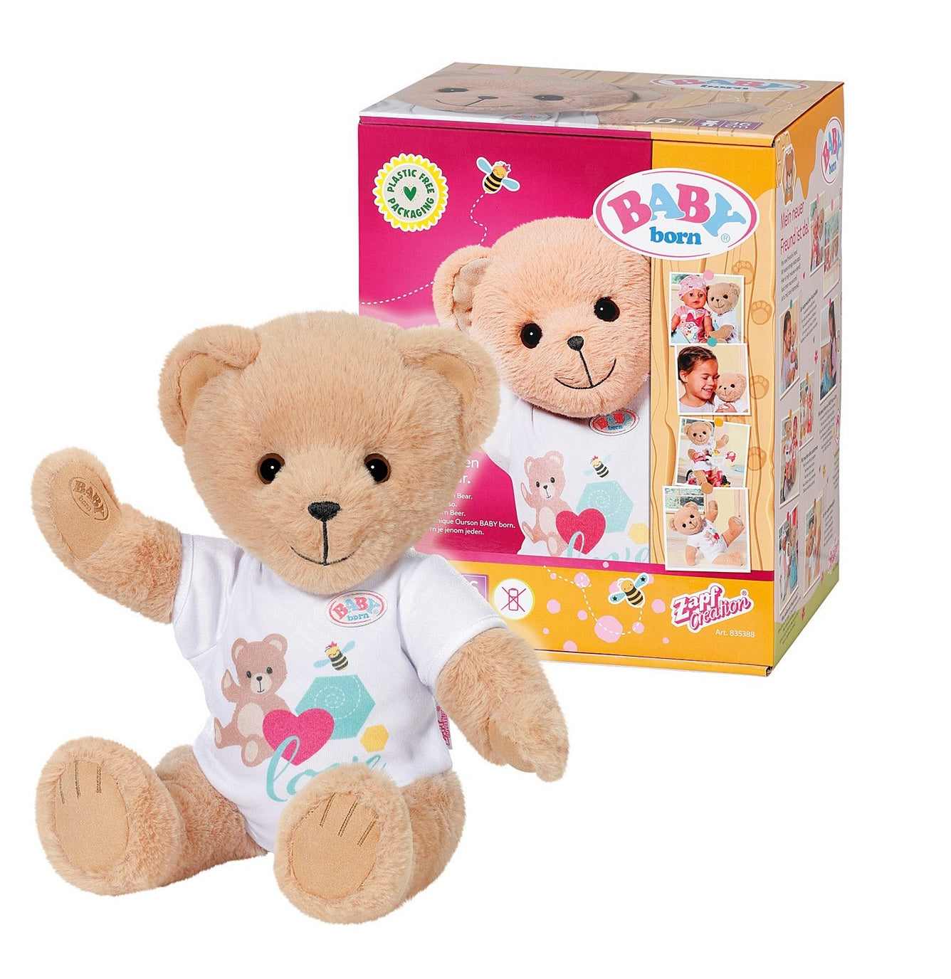 BABY born - Bear white (gift box)