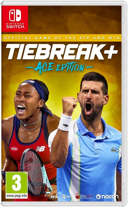 Tiebreak+: The Official Game of the ATP and WTA (Nintendo Switch)