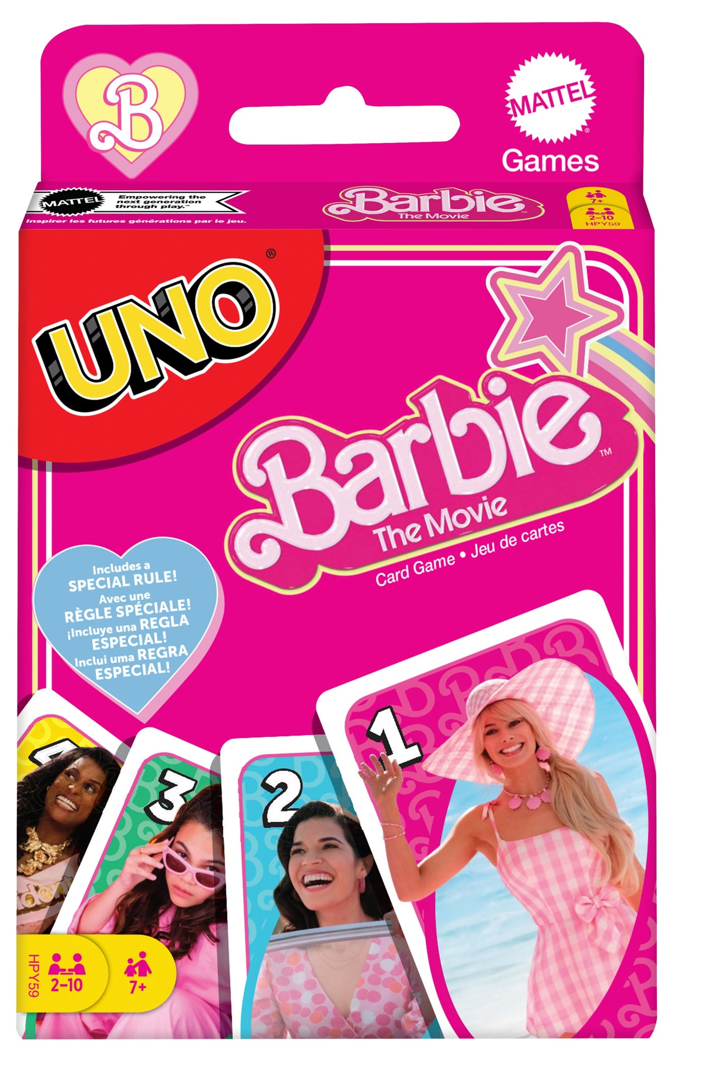 Uno - Barbie Card Game