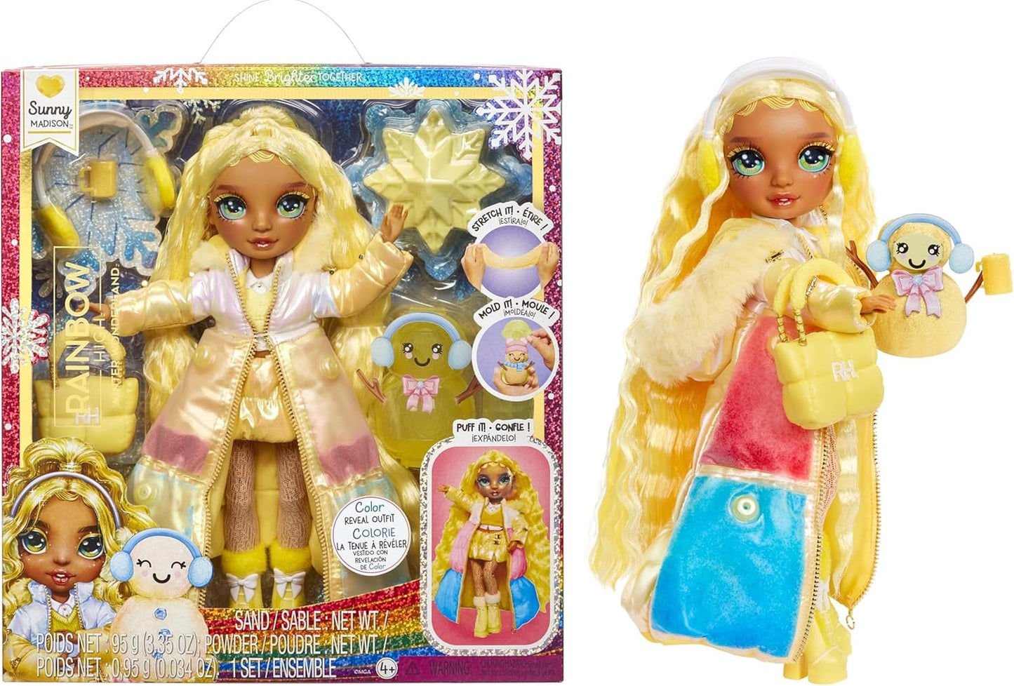 Rainbow High - Winter Wonderland Doll (Sunny Madison)