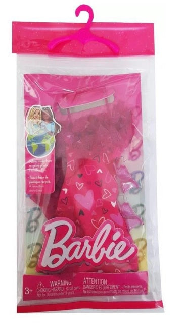 Barbie - Complete Look Fashion Pack (Pink Heart Dress)