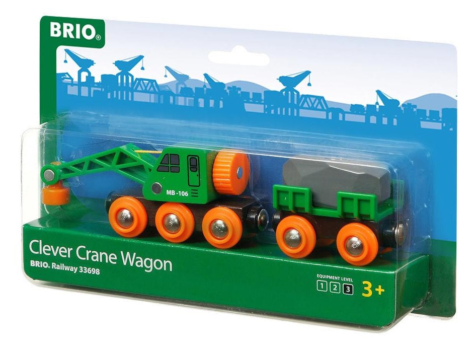 BRIO - Clever Crane Wagon