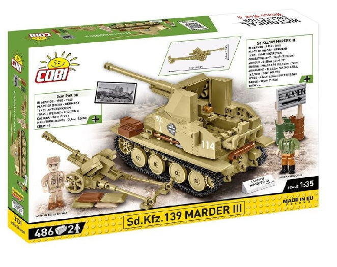 Cobi - World War II - Sd.Kfz. Marder 486 pcs