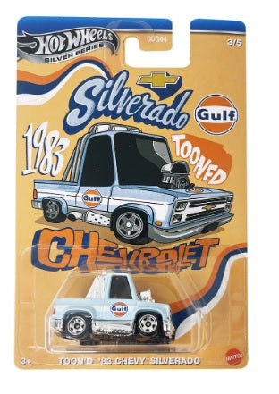 Hot Wheels - Silver Series - Gulf Toon'd 83 Chevy Silverado