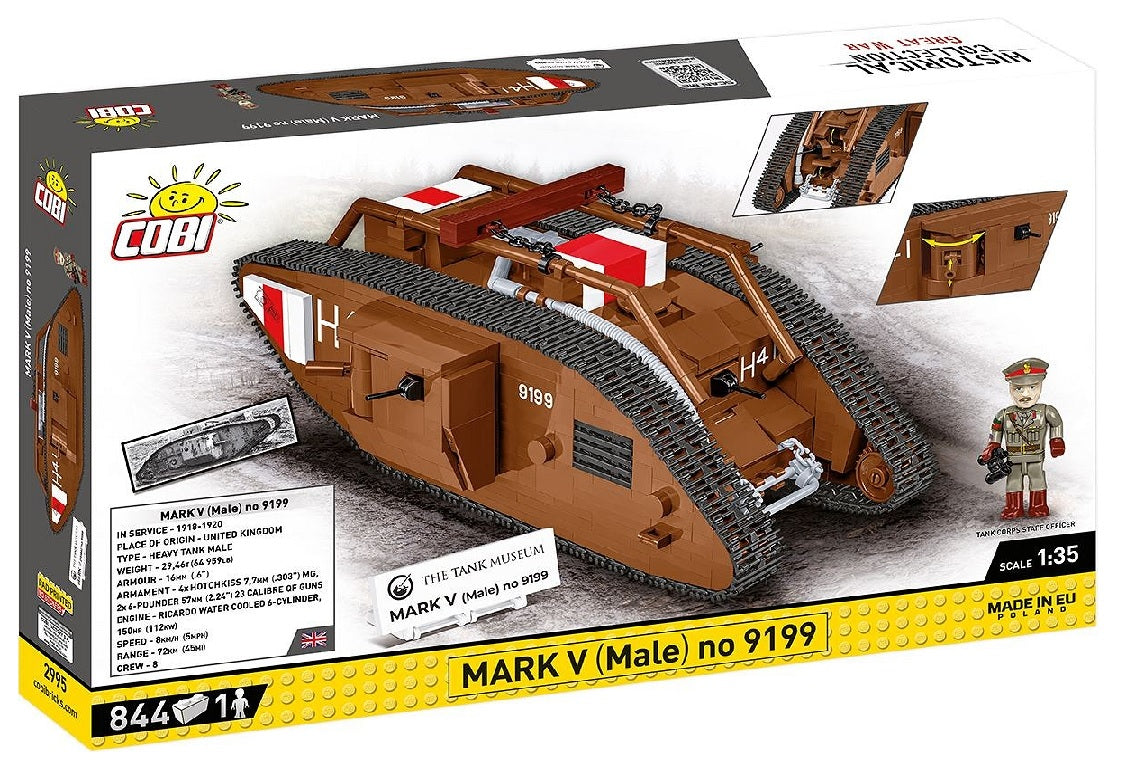 Cobi - World War I - Mark V 844 pcs