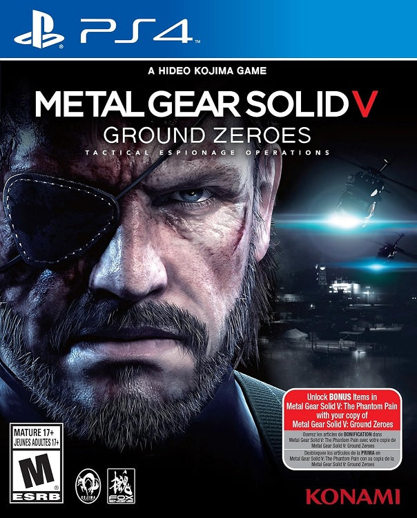 Metal Gear Solid: Ground Zeroes (US Import) (PS4)