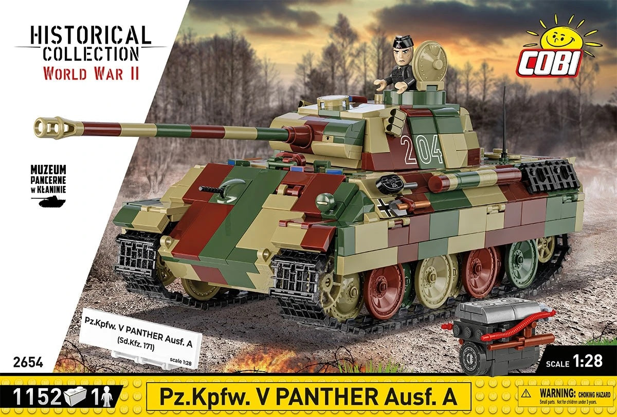 Cobi - World War II - Panzer V AUSF.A 1152 pcs