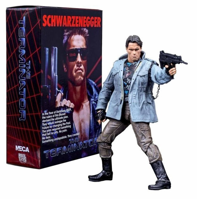 Terminator T800 Tech Noir Ult 7inch action Figure (Figures)
