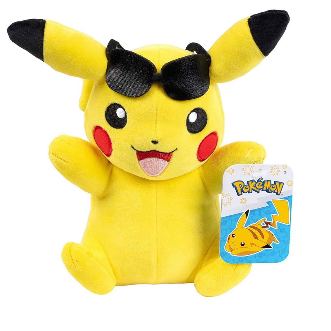 Pokemon - 8 inch Plush Pikachu Summer sunglasses