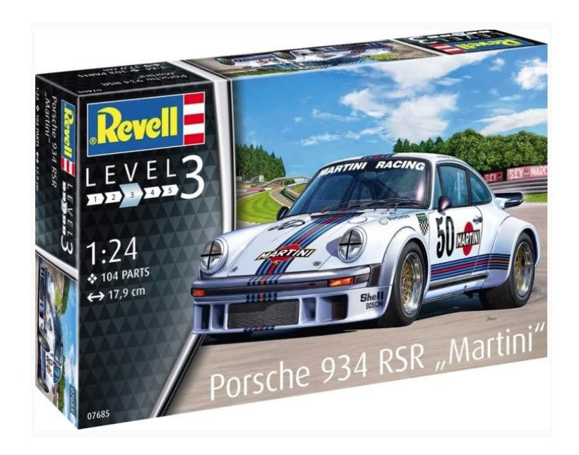 Revell Porsche 934 RSR "Martini Racing" 1:24 (Model Kit)