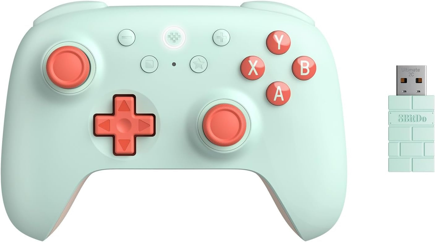 8BitDo Ultimate 2C Wireless Controller - Mint (Windows 10/Android) (PC)