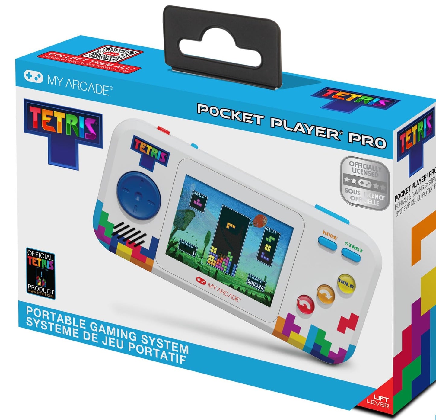 My Arcade - Pocket Player Pro Tetris (Retro Portable Gaming System)