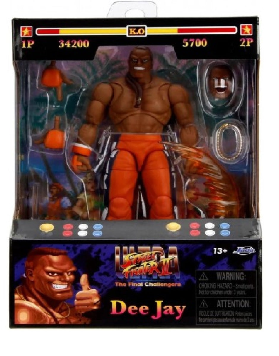 Jada - Street Fighter Deejay 6" Deluxe Collector Figure (Toys)