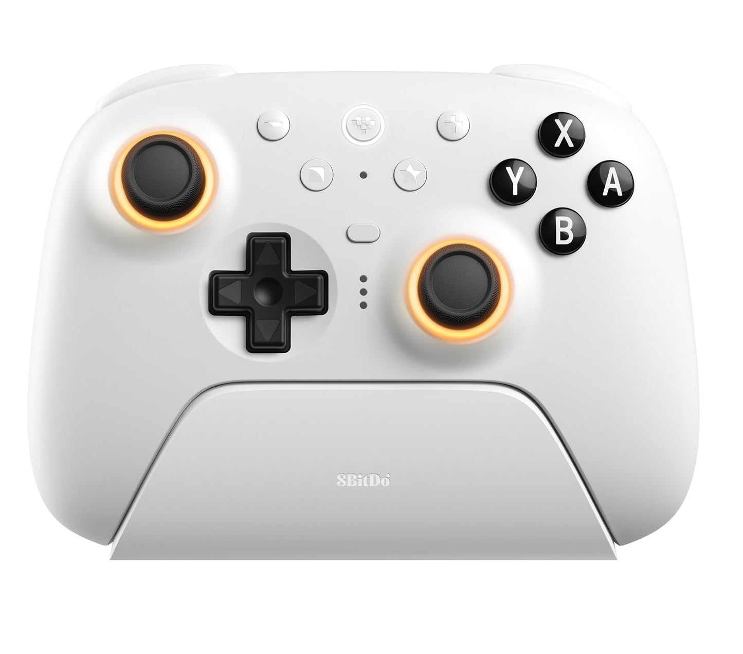 8BitDo Ultimate 2 Wireless Controller with Charging Dock for PC & Android (White) (PC)