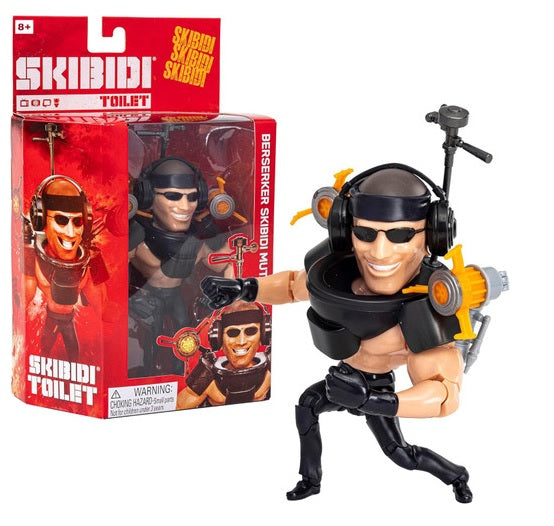 Skibidi Toilet - Deluxe Figure S2 - Berserker Mutant (Toys)