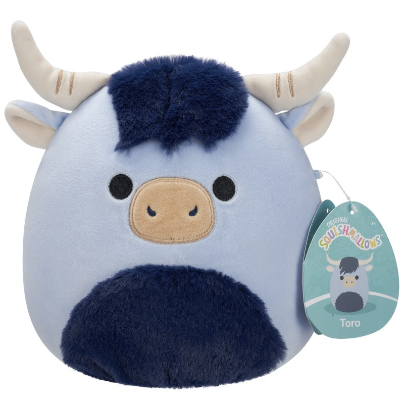 Squishmallows - 7.5'' - Toro Blue Cow Fuzzy Belly (Plush)