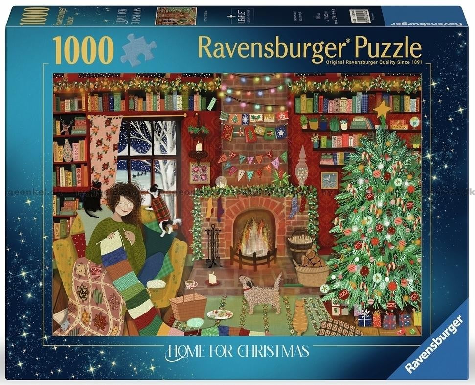 Ravensburger Puzzle - Home for Christmas, 1000pc (Jigsaw Puzzle)