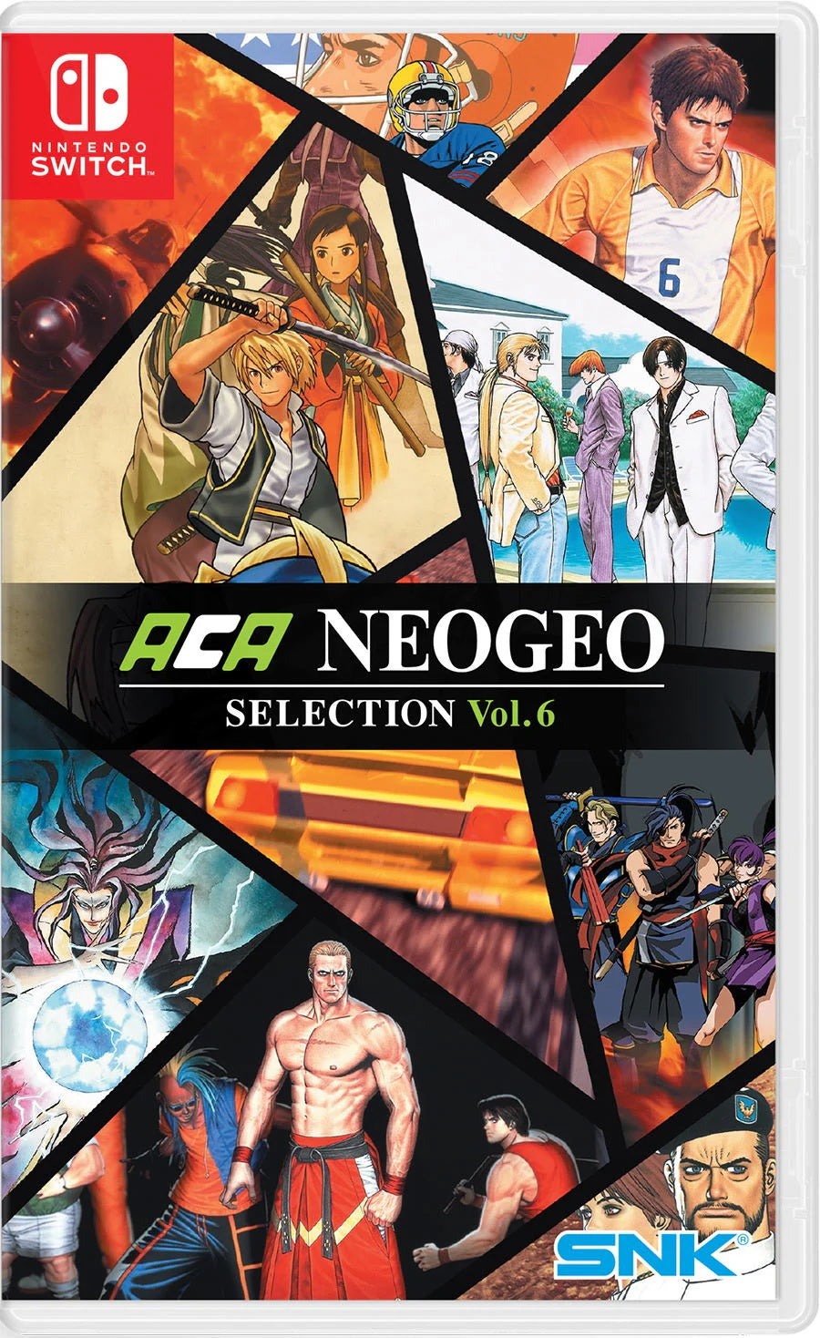 ACA NeoGeo Selection Vol. 6 (ASIAN - English in Game) (Nintendo Switch)