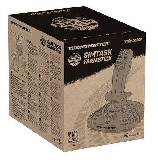 Thrustmaster SimTask FarmStick - High-Precision Farming Simulation Joystick with Programmable Buttons for PC