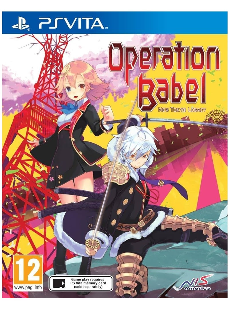 Operation Babel: New Tokyo Legacy (SPANISH Box - ENG IN Game) (PS Vita)