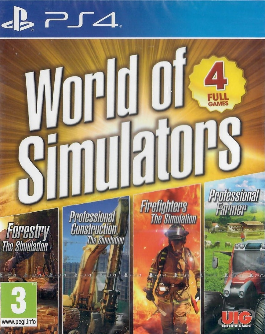 World of Simulators 4 - Game Bundle (PS4)