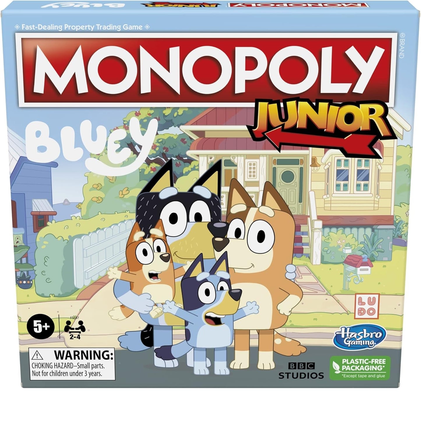 Monopoly Junior Bluey (Board Games)
