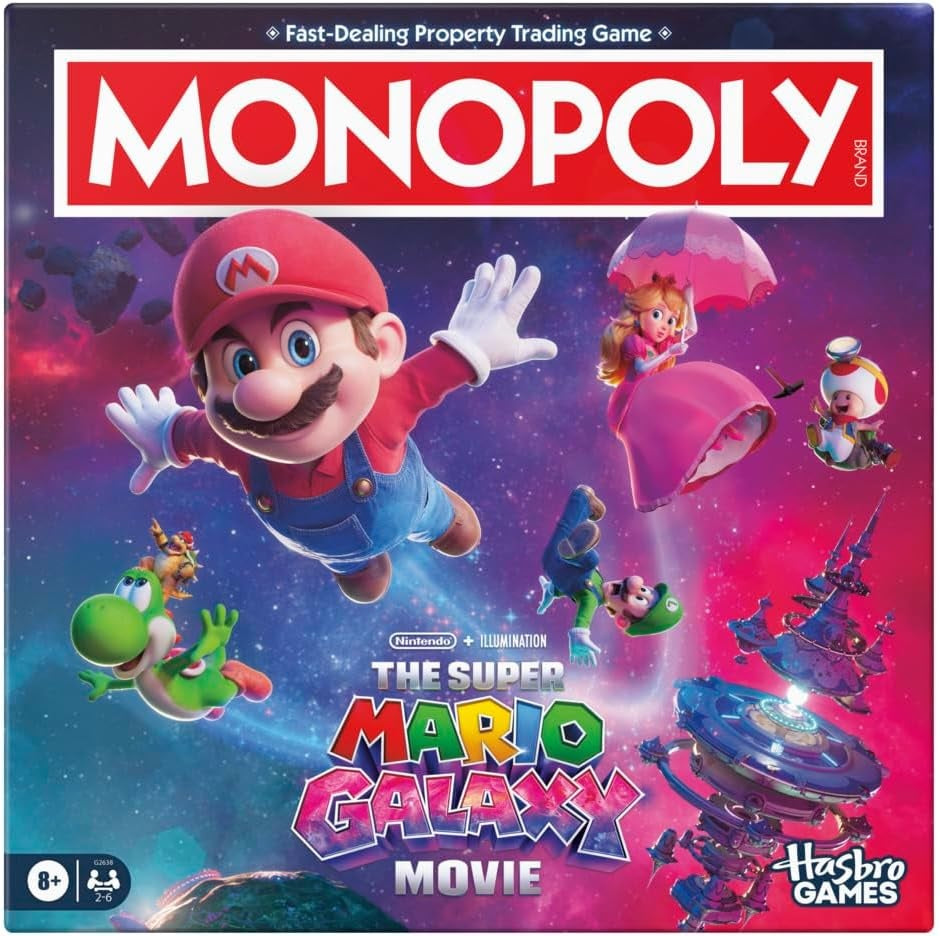 Monopoly Super Mario Movie 2 (Board Games)