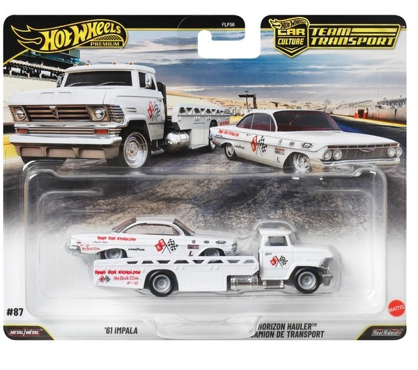Hot Wheels - Premier Team Transport - 61 Impala & Horizon Hauler (Toys)