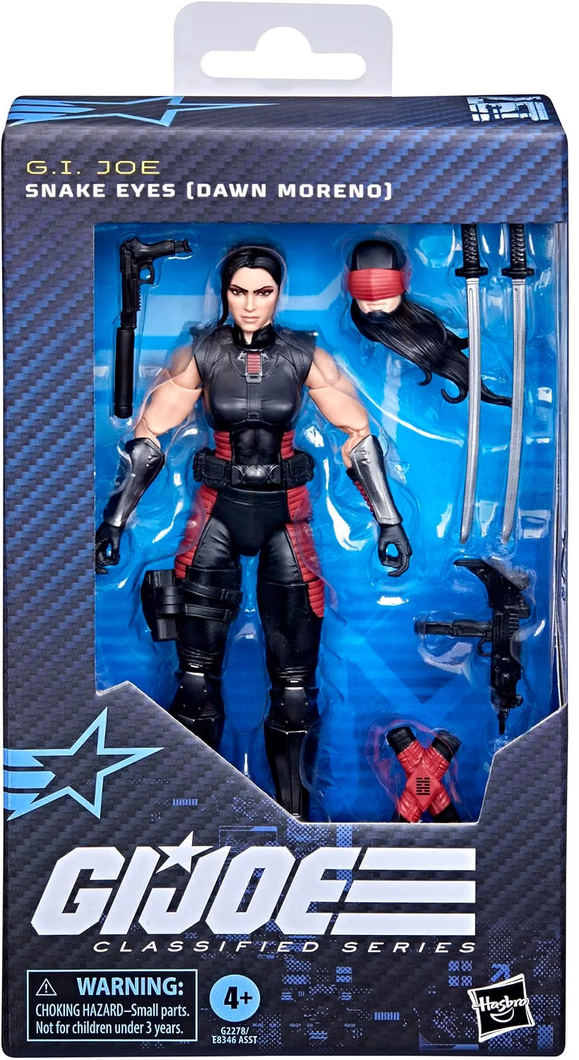 G.I. Joe - Classified Series Action Figure (Snake Eyes (Dawn Moreno) (Toys)