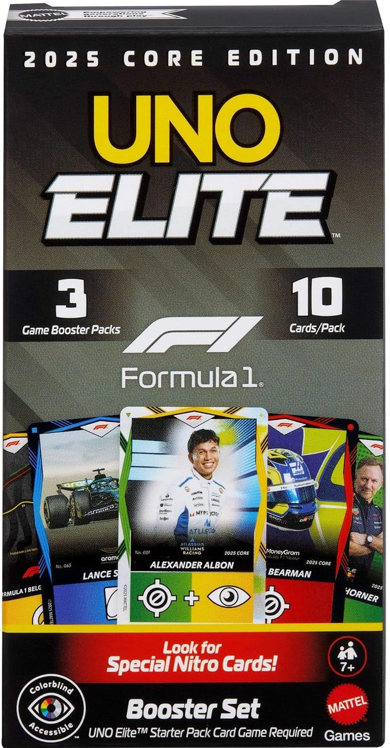 Uno - Elite Formula 1 Booster Set (Card Games)