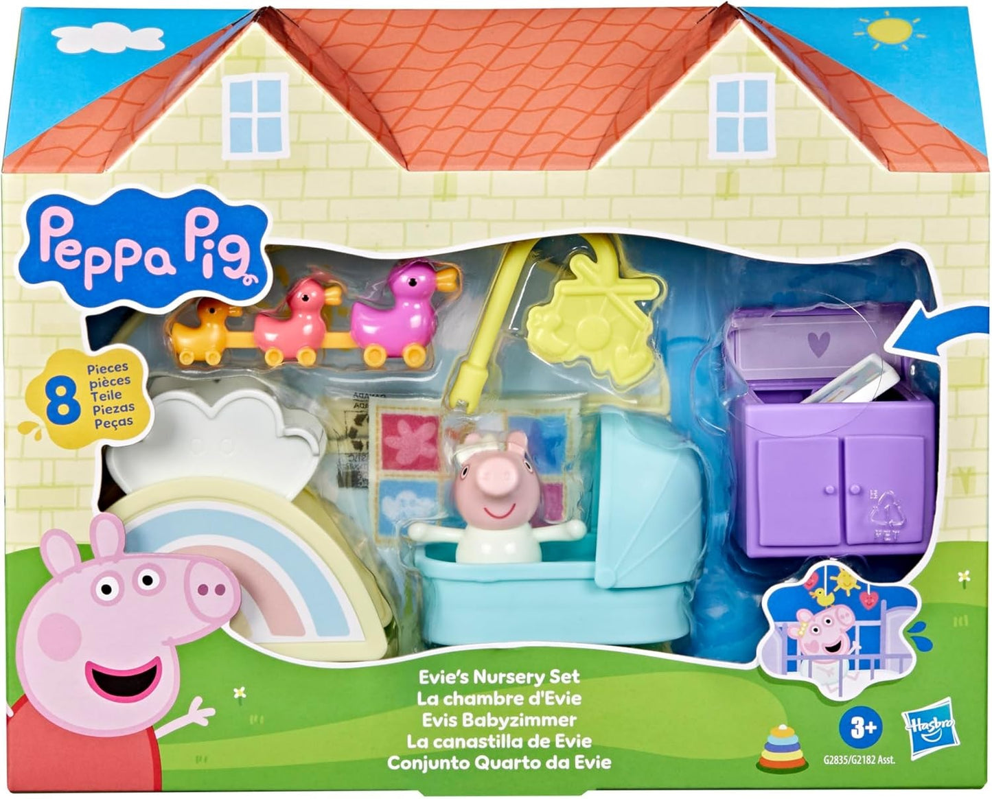 Peppa Pig - Evie's Nursery Set (Toys)