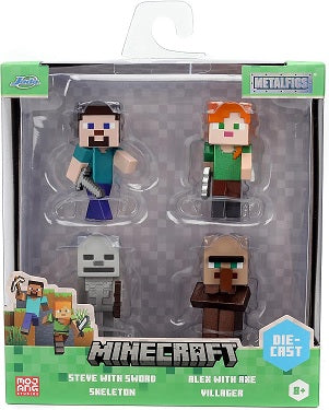 Minecraft - 2.5" Metal Figs 4-Pack (Wave 4) (Toys)