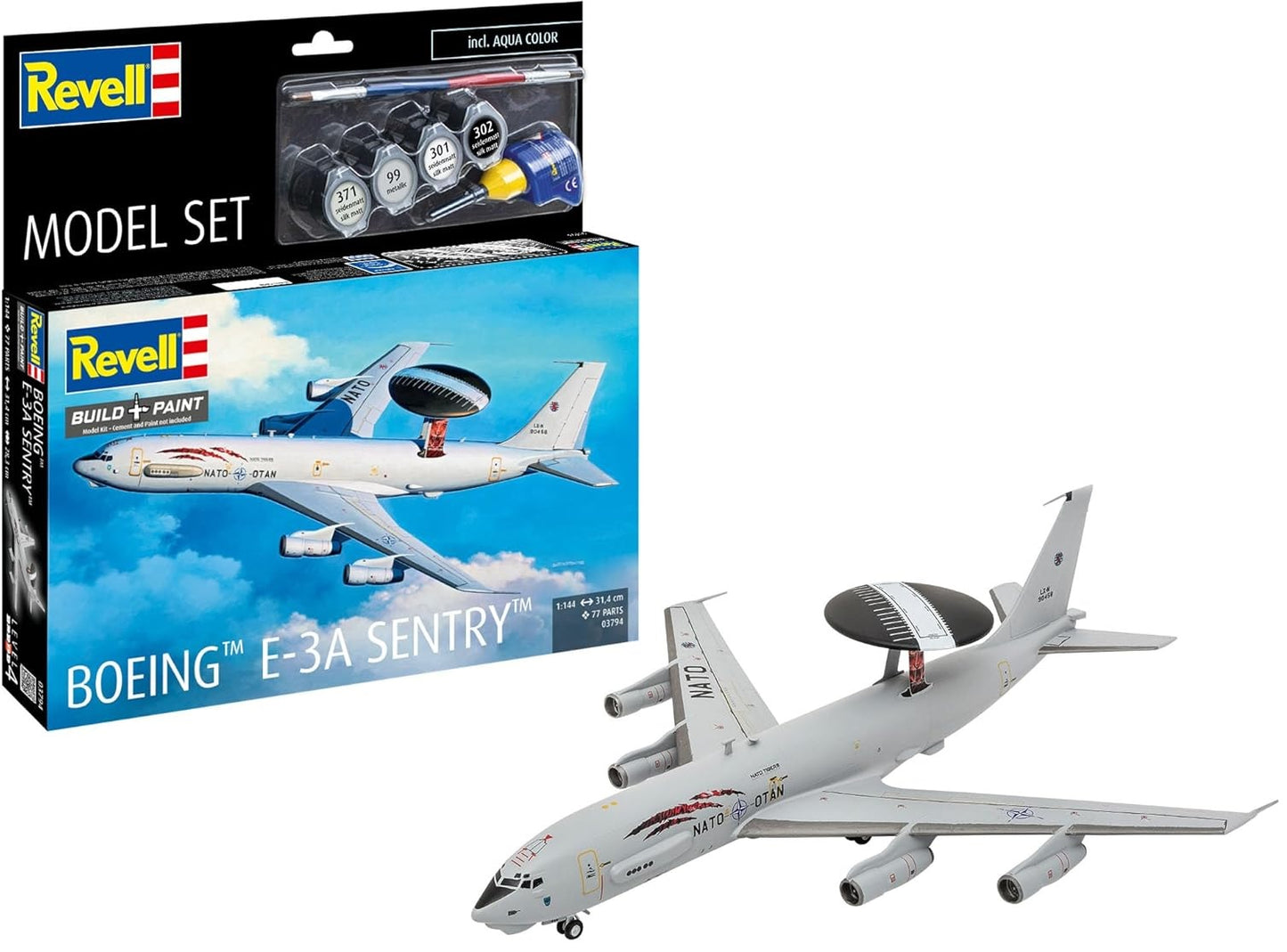 REVELL - Model Set Boeing™ E-3A Sentry™ 1:144 (Toys)