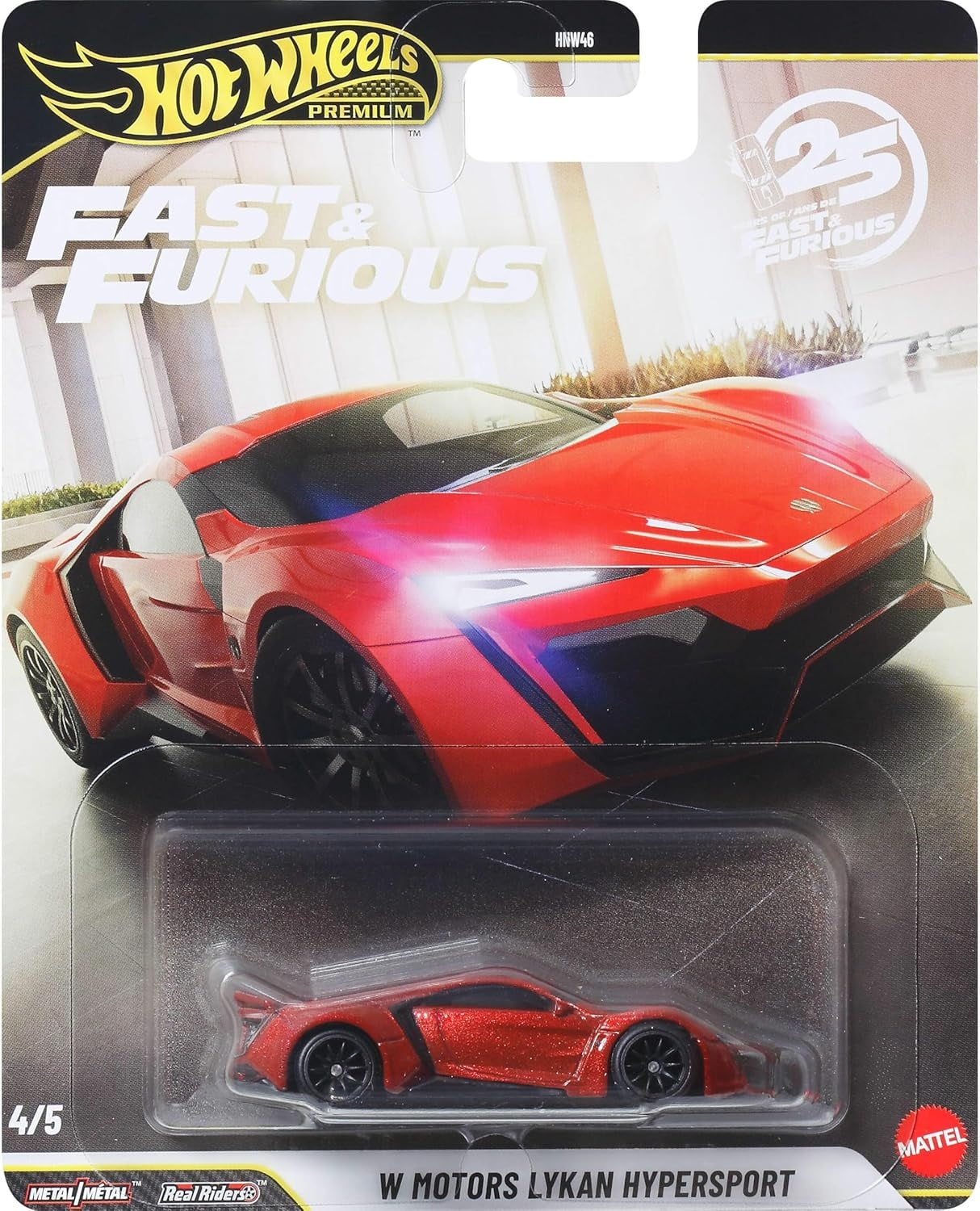 Hot Wheels - Premium Fast & Furious - (25 Years) W Motors Lykan Hypersport (Toys)