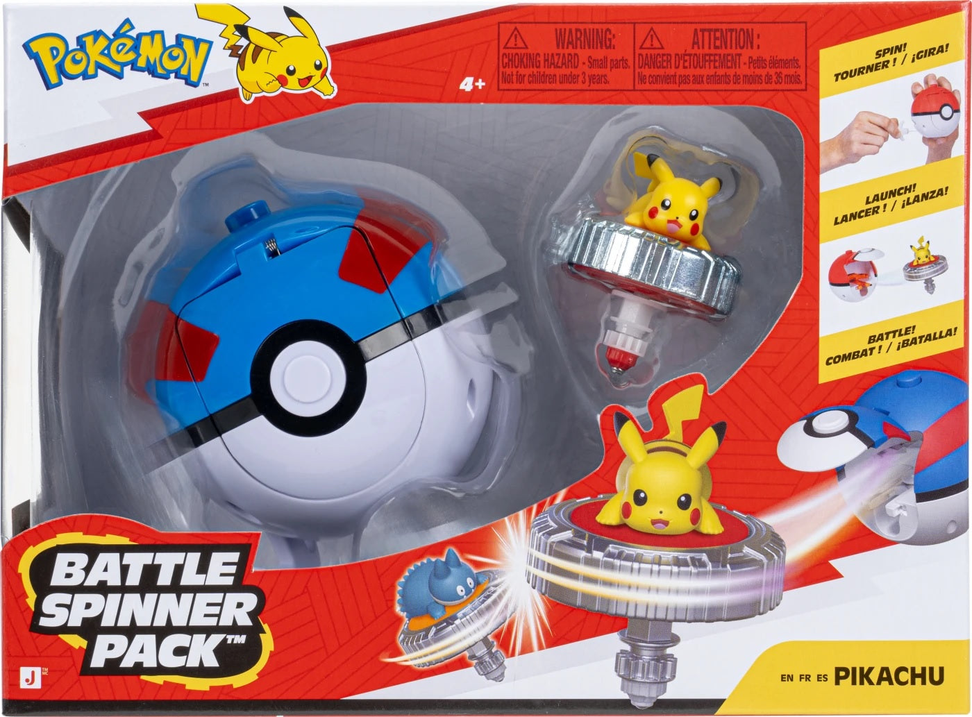 Pokemon - Battle Spinner Single-Pack - Pikachu (Toys)