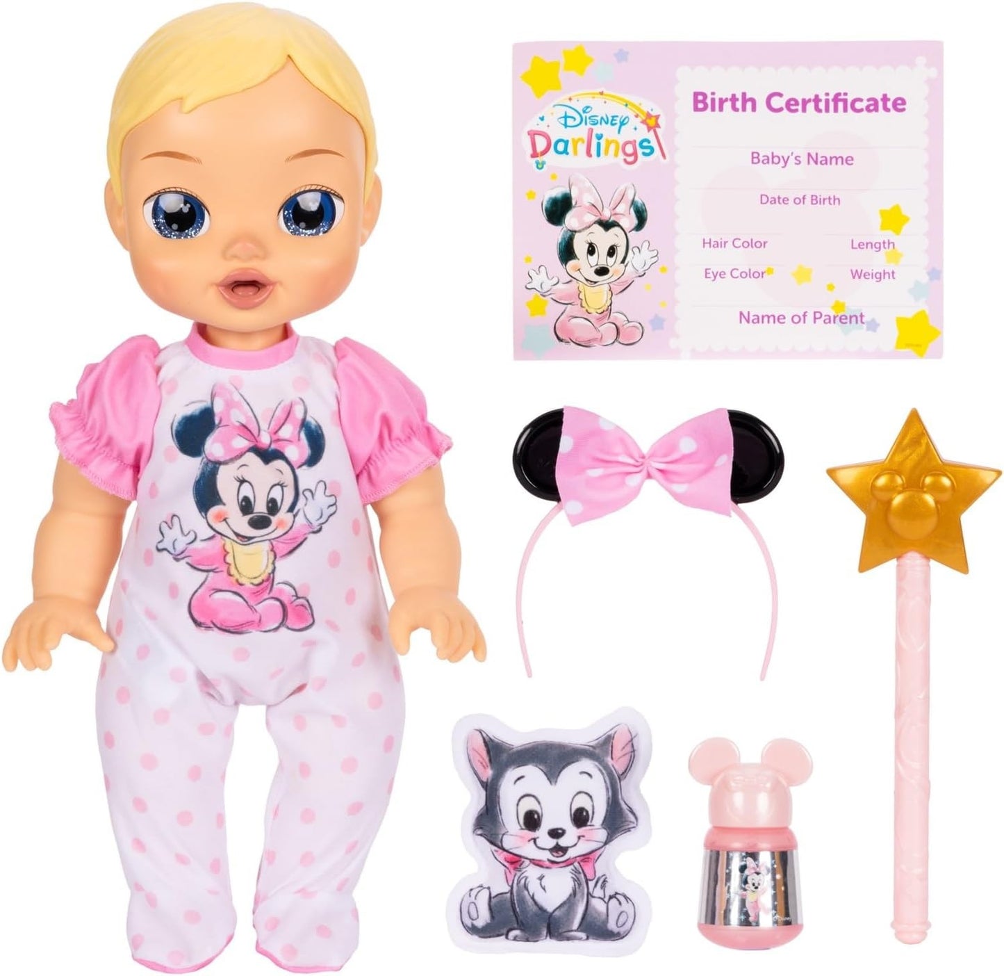 Disney Darlings - Minnie Blonde Hair And Blue Eyes (Toys)