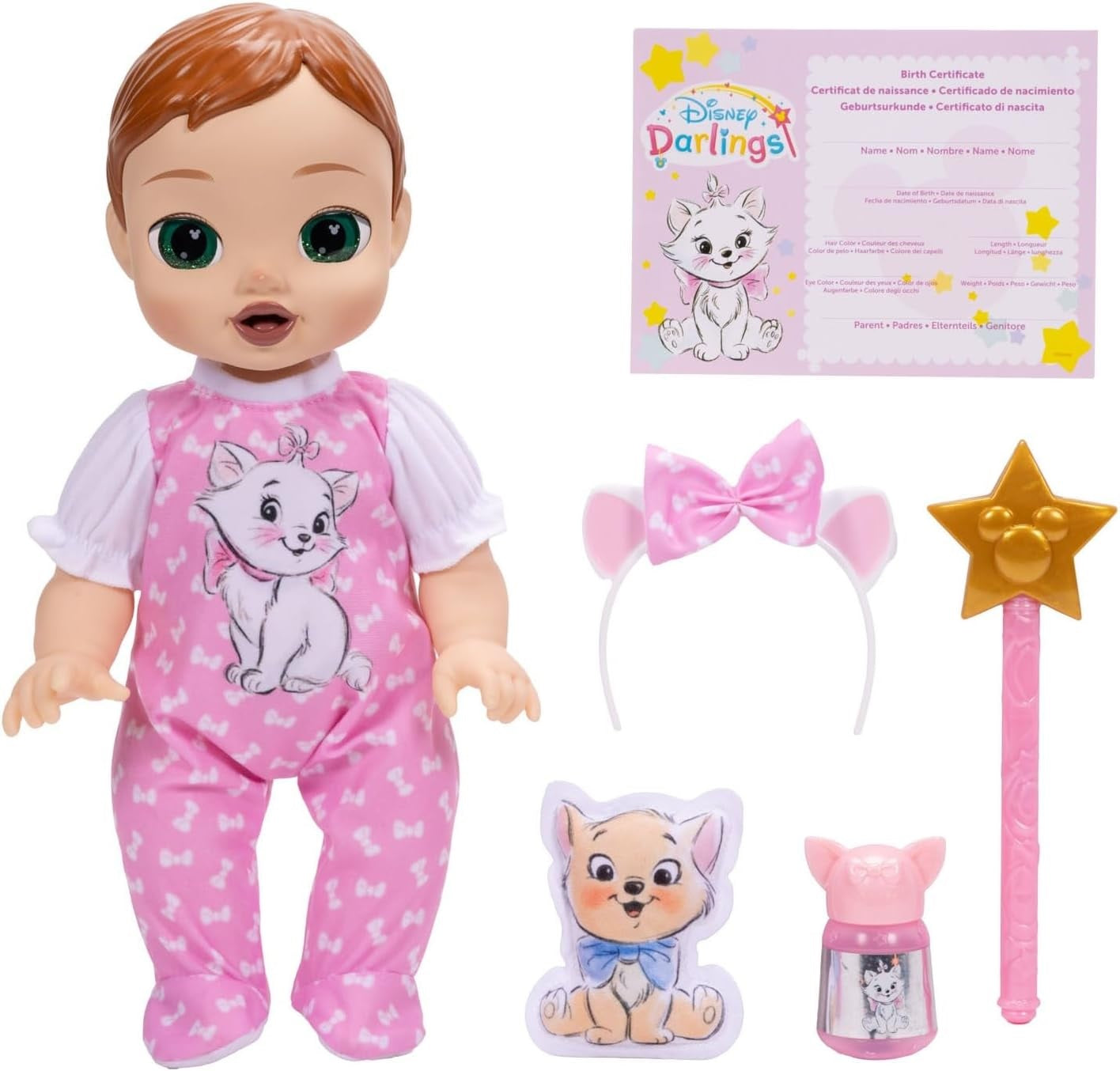 Disney Darlings - Marie Brown Hair And Green Eyes (Toys)