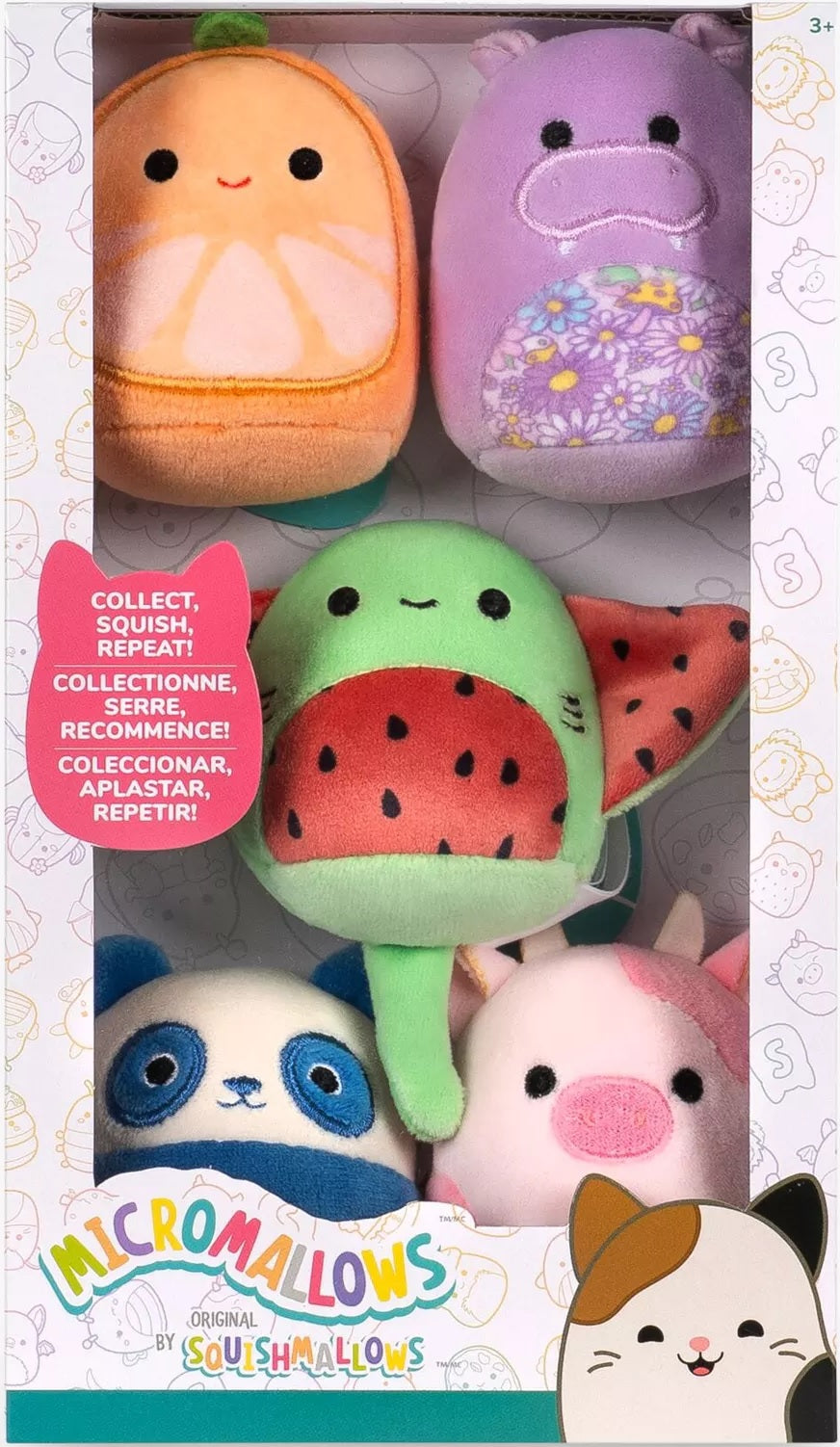 Squishmallows - 5 Pack Plush (Micromallows 2.5" SQMM0177) (Plush)