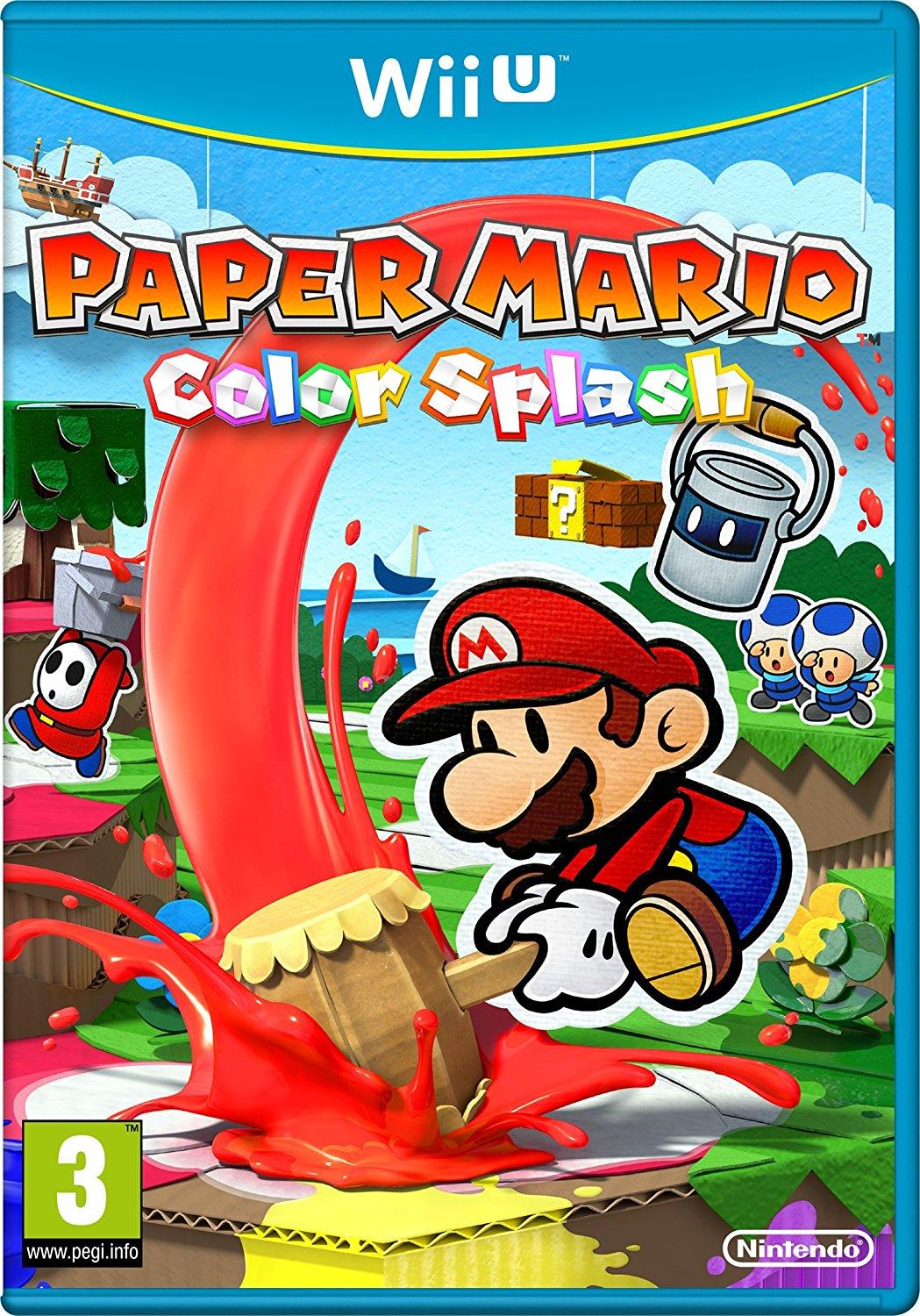 Paper Mario Color Splash (Wii U)