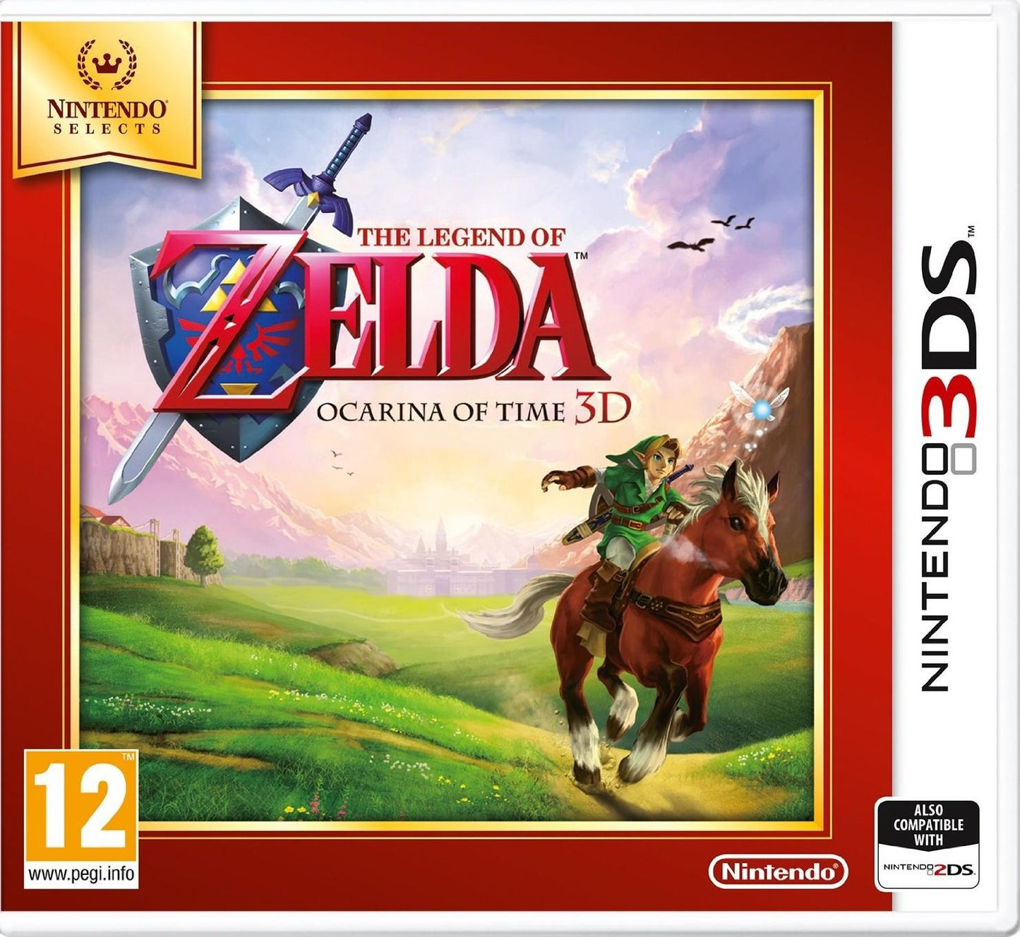 Legend of Zelda: Ocarina of Time 3D (Selects) (3DS)