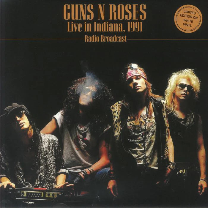 Guns Nroses - Live In Indiana. 1991 - Radio Broadcast (White Vinyl) (Vinyl)