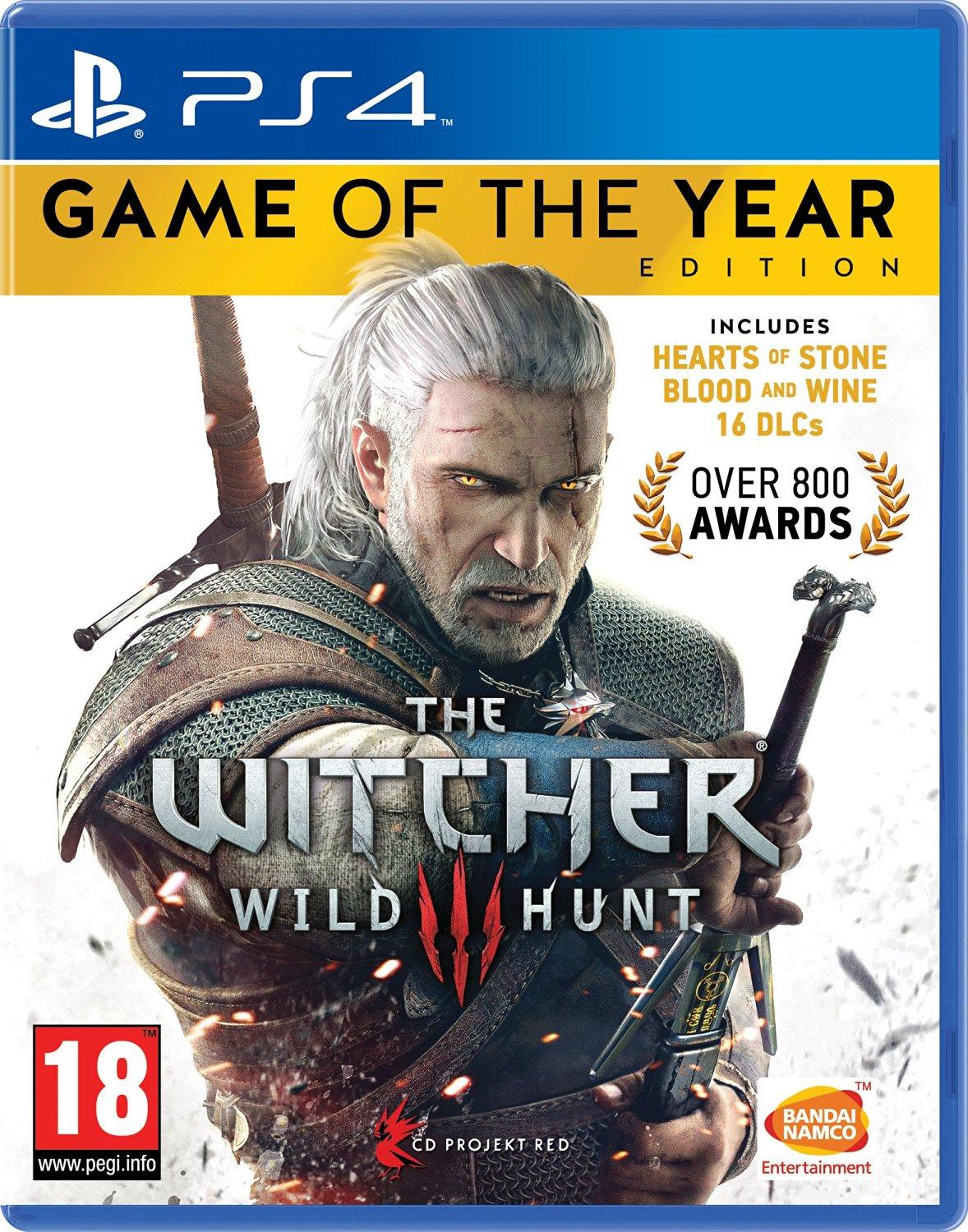 The Witcher III (3) Wild Hunt - Game of the Year Edition (PS4)