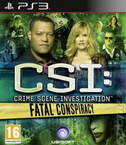 CSI: Crime Scene Investigation - Fatal Conspiracy (PS3)