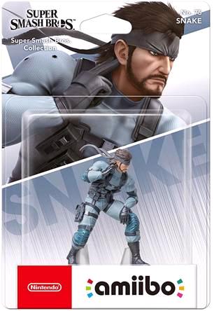 Nintendo Amiibo Character - Snake - Metal Gear Solid (Super Smash Bros. Collection) (Nintendo Switch)